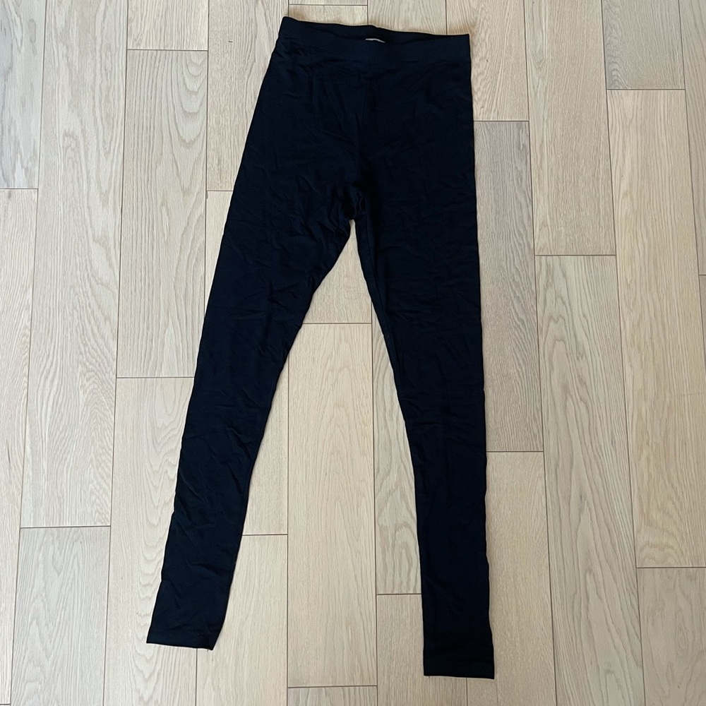 ASOS black High waisted leggings size small uk 2